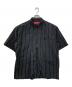 SUPREME（シュプリーム）の古着「Stripe S/S Pajama Shirt」｜ブラック