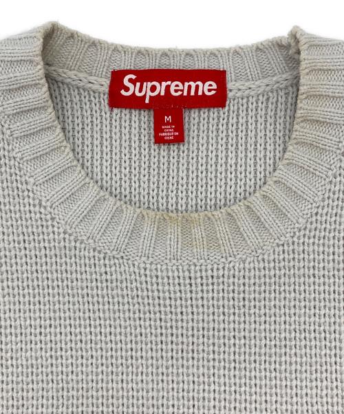 SUPREME（シュプリーム）SUPREME (シュプリーム) Chest Stripe Sweater グレー サイズ:Mの古着・服飾アイテム