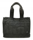 PORTERポーター）の古着「SMOKY TOTE BAG」｜ブラック