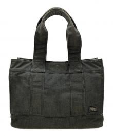 PORTER（ポーター）の古着「SMOKY TOTE BAG」｜ブラック