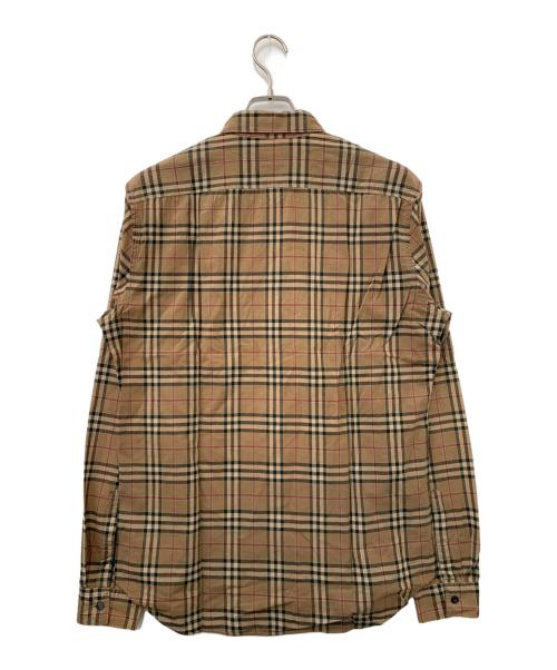 BURBERRY BRIT（バーバリーブリット）BURBERRY BRIT (バーバリーブリット) ノバチェック 長袖シャツ ベージュ サイズ:Mの古着・服飾アイテム