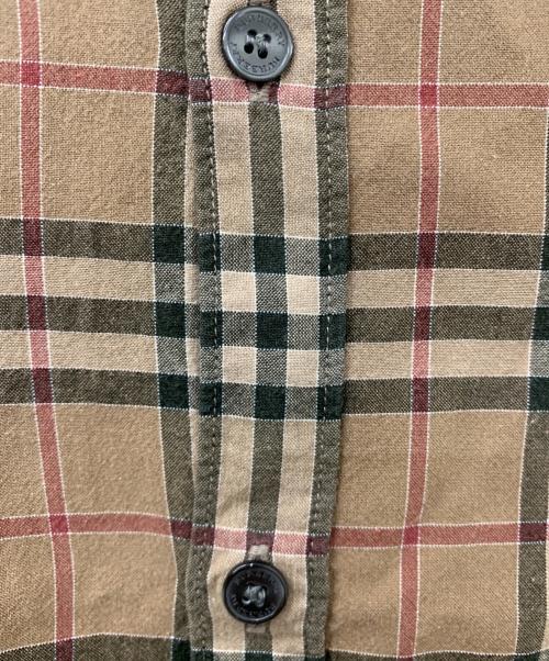 BURBERRY BRIT（バーバリーブリット）BURBERRY BRIT (バーバリーブリット) ノバチェック 長袖シャツ ベージュ サイズ:Mの古着・服飾アイテム