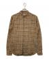 BURBERRY BRIT（バーバリーブリット）の古着「ノバチェック 長袖シャツ」｜ベージュ