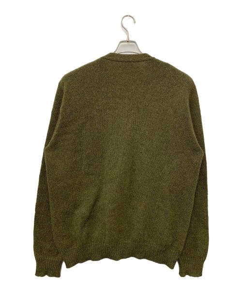 L.L.Bean（エルエルビーン）L.L.Bean (エルエルビーン) ウールカーディガン カーキ サイズ:XLの古着・服飾アイテム
