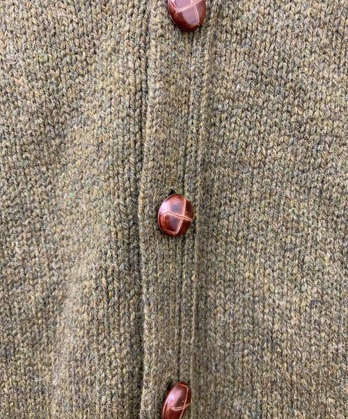 L.L.Bean（エルエルビーン）L.L.Bean (エルエルビーン) ウールカーディガン カーキ サイズ:XLの古着・服飾アイテム