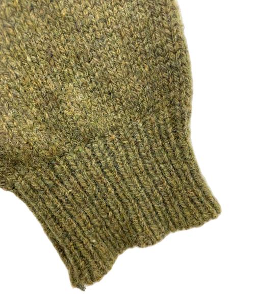 L.L.Bean（エルエルビーン）L.L.Bean (エルエルビーン) ウールカーディガン カーキ サイズ:XLの古着・服飾アイテム