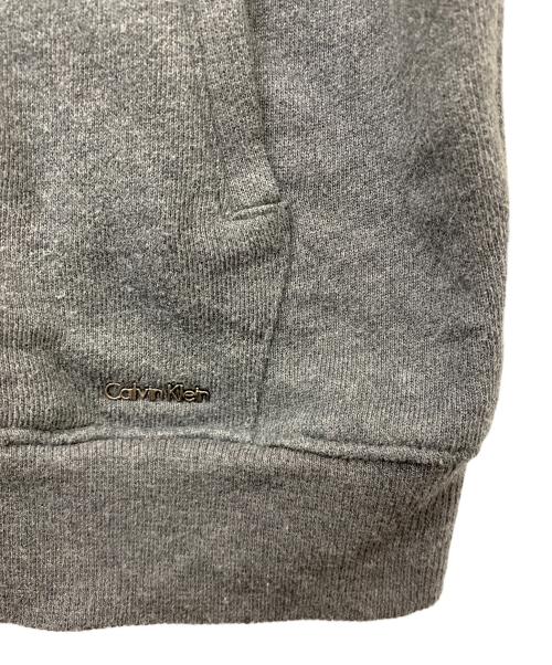 Calvin Klein（カルバンクライン）Calvin Klein (カルバンクライン) 90'sジップパーカー グレー サイズ:Mの古着・服飾アイテム