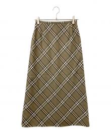 Burberry's（バーバリーズ）の古着「チェックスカート」｜マルチカラー