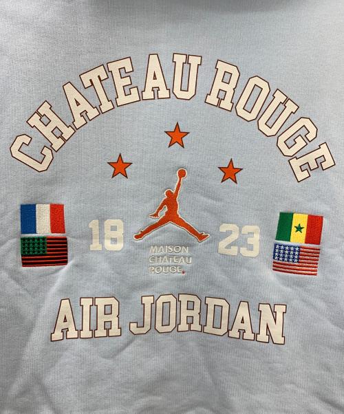 NIKE（ナイキ）NIKE (ナイキ) MAISON CHATEAU ROUGE (メゾンシャトールージュ) プルオーバーパーカー 	JORDAN スカイブルー サイズ:Mの古着・服飾アイテム