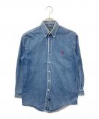 POLO COUNTRYポロカントリー）の古着「80’s~90’sデニムシャツ」｜インディゴ