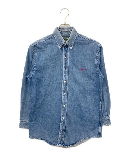 POLO COUNTRY（ポロカントリー）POLO COUNTRY (ポロカントリー) 80’s~90’sデニムシャツ インディゴ サイズ:Sの古着・服飾アイテム