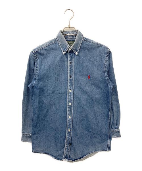 POLO COUNTRY（ポロカントリー）POLO COUNTRY (ポロカントリー) 80’s~90’sデニムシャツ インディゴ サイズ:Sの古着・服飾アイテム