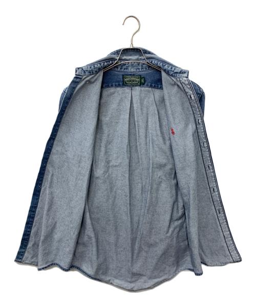 POLO COUNTRY（ポロカントリー）POLO COUNTRY (ポロカントリー) 80’s~90’sデニムシャツ インディゴ サイズ:Sの古着・服飾アイテム