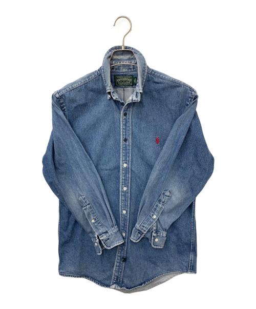 POLO COUNTRY（ポロカントリー）POLO COUNTRY (ポロカントリー) 80’s~90’sデニムシャツ インディゴ サイズ:Sの古着・服飾アイテム