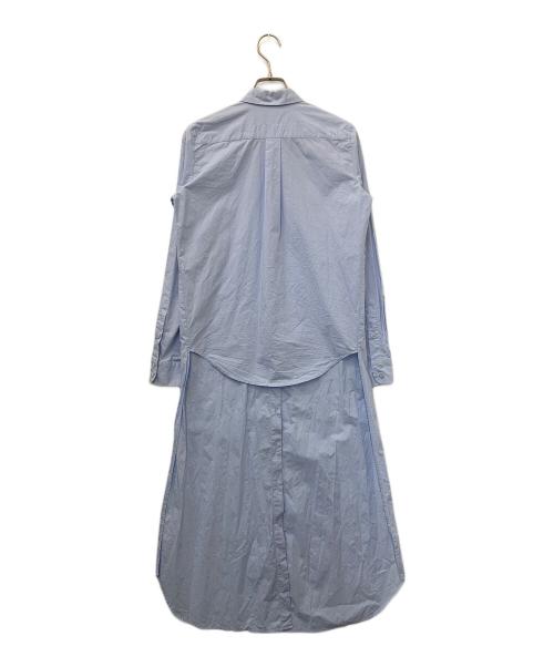 MM6 Maison Margiela（エムエムシックスメゾンマルジェラ）MM6 Maison Margiela (エムエムシックスメゾンマルジェラ) シャツワンピース スカイブルー サイズ:40の古着・服飾アイテム