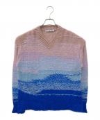 Acne studiosアクネ ストゥディオズ）の古着「グラデーションニット」｜マルチカラー