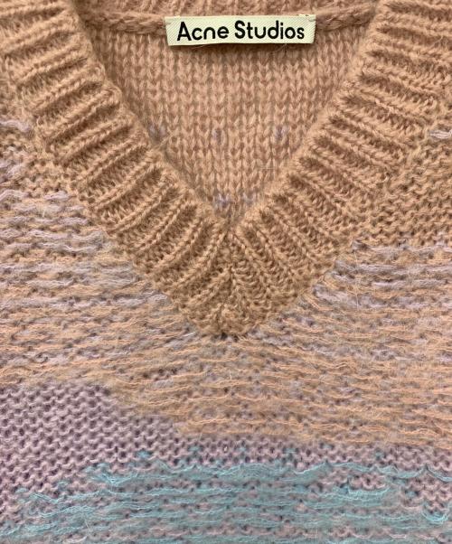 Acne studios（アクネ ストゥディオズ）ACNE STUDIOS (アクネ ストゥディオズ) グラデーションニット マルチカラー サイズ:XXSの古着・服飾アイテム