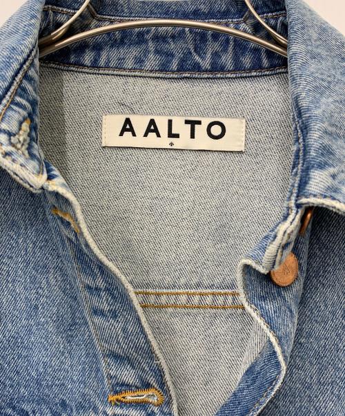 AALTO（アールト）AALTO (アールト) デニムジャケット スカイブルー サイズ:34の古着・服飾アイテム