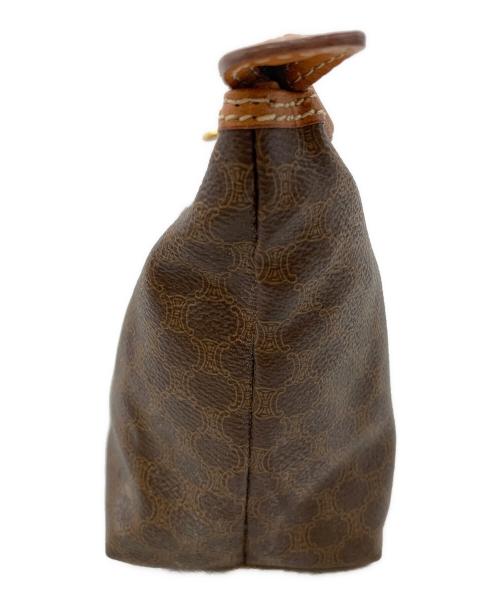 CELINE（セリーヌ）CELINE (セリーヌ) ポーチ マカダム ブラウンの古着・服飾アイテム
