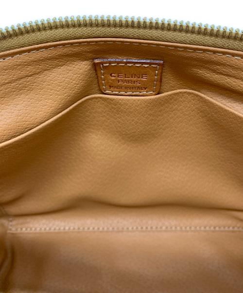 CELINE（セリーヌ）CELINE (セリーヌ) ポーチ マカダム ブラウンの古着・服飾アイテム