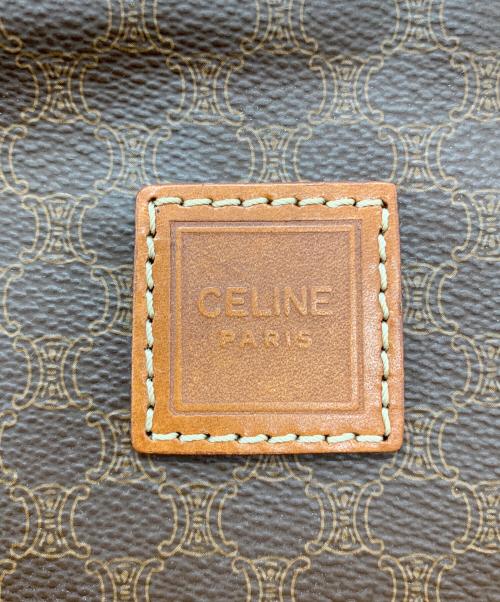 CELINE（セリーヌ）CELINE (セリーヌ) ポーチ マカダム ブラウンの古着・服飾アイテム