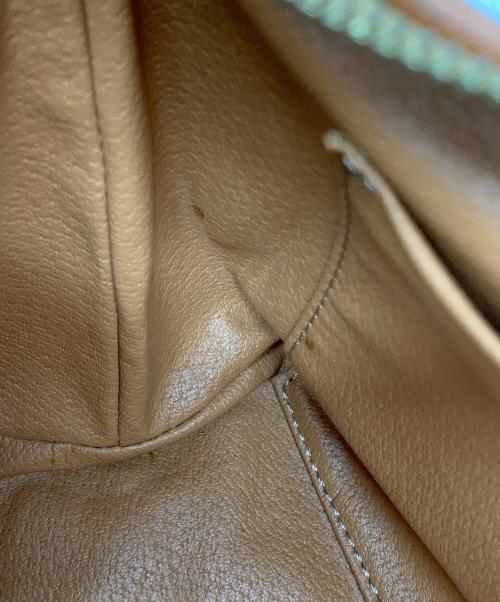 CELINE（セリーヌ）CELINE (セリーヌ) ポーチ マカダム ブラウンの古着・服飾アイテム