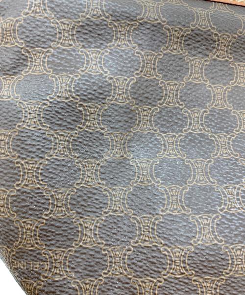 CELINE（セリーヌ）CELINE (セリーヌ) ポーチ マカダム ブラウンの古着・服飾アイテム