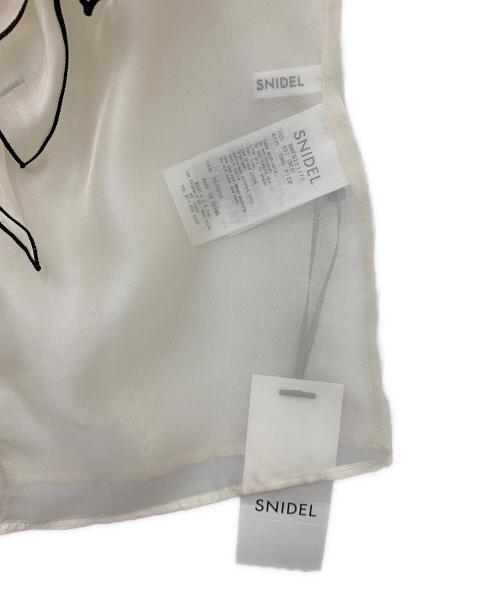 Snidel（スナイデル）Snidel (スナイデル) ノースリフリルブラウス アイボリー サイズ:Fの古着・服飾アイテム