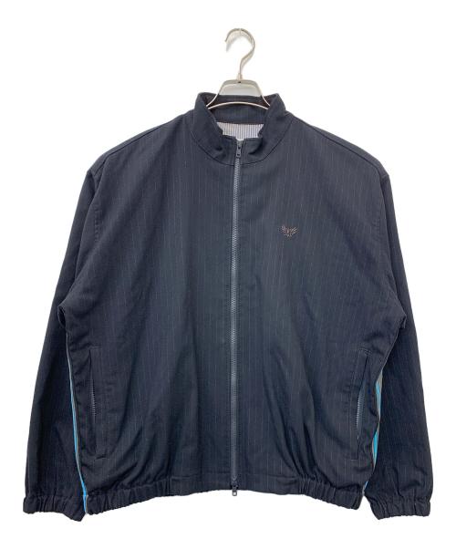 whiz limited（ウィズリミテッド）whiz limited (ウィズリミテッド) STRIPE JACKET ネイビー サイズ:Mの古着・服飾アイテム
