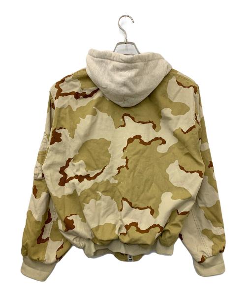 whiz limited（ウィズリミテッド）whiz limited (ウィズリミテッド) フード付MA-1ジャケット カーキ サイズ:Mの古着・服飾アイテム