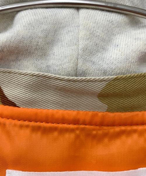whiz limited（ウィズリミテッド）whiz limited (ウィズリミテッド) フード付MA-1ジャケット カーキ サイズ:Mの古着・服飾アイテム
