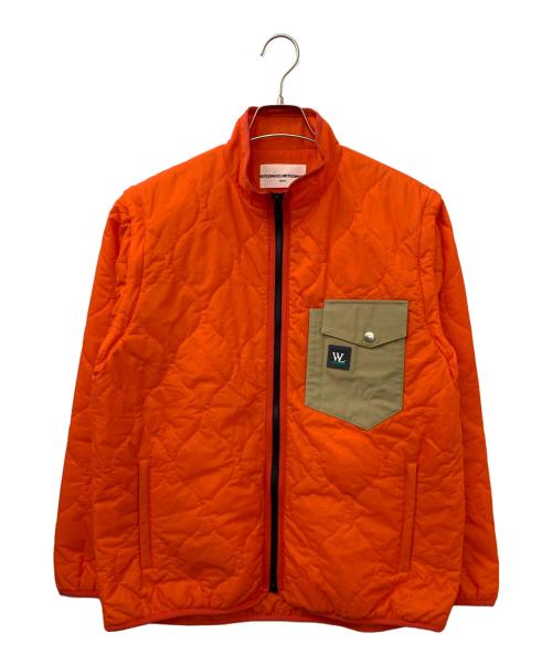 whiz limited（ウィズリミテッド）whiz limited (ウィズリミテッド) キルティングジャケット オレンジ サイズ:Mの古着・服飾アイテム