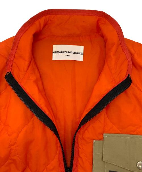 whiz limited（ウィズリミテッド）whiz limited (ウィズリミテッド) キルティングジャケット オレンジ サイズ:Mの古着・服飾アイテム