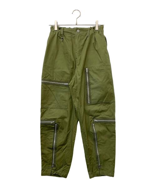 whiz limited（ウィズリミテッド）whiz limited (ウィズリミテッド) FLIGHT PANTS カーキ サイズ:Mの古着・服飾アイテム
