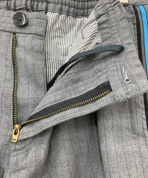 whiz limited（ウィズリミテッド）whiz limited (ウィズリミテッド) ストライプパンツ グレー サイズ:Lの古着・服飾アイテム