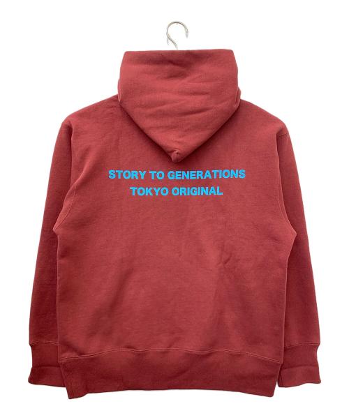 whiz limited（ウィズリミテッド）whiz limited (ウィズリミテッド) プルオーバーパーカー ボルドー サイズ:不明の古着・服飾アイテム