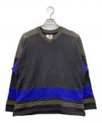 son of the cheeseサノバチーズ）の古着「27 HOCKEY SHIRT」｜グレー