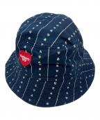 Carhartt WIPカーハート ワーク イン プログレス）の古着「DREWE BUCKET HAT」｜ネイビー