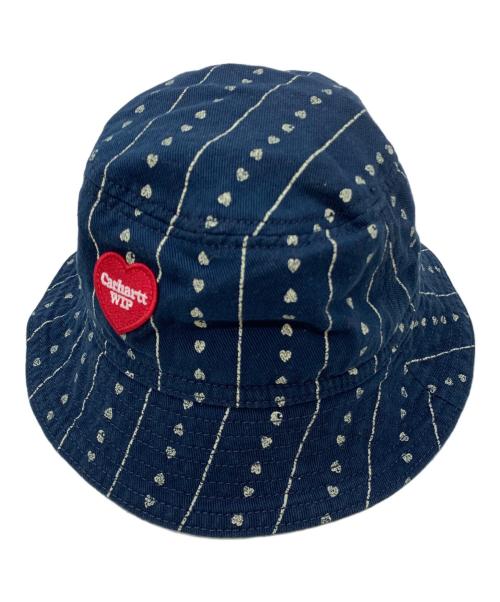 Carhartt WIP（カーハート ワーク イン プログレス）CARHARTT WIP (カーハート ワーク イン プログレス) DREWE BUCKET HAT ネイビーの古着・服飾アイテム