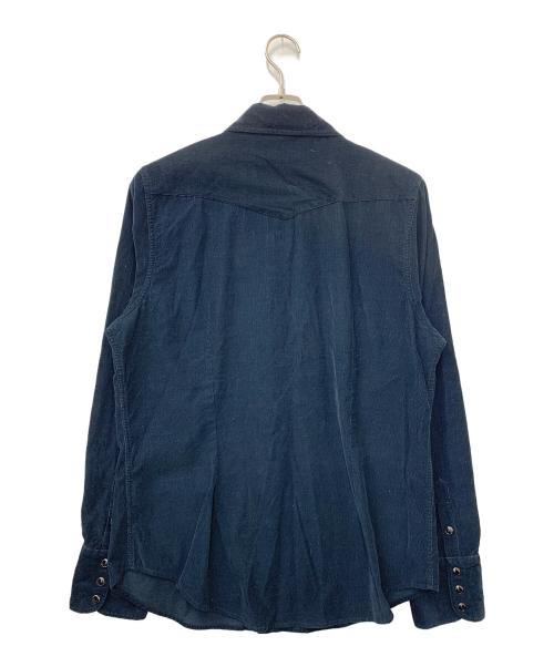 RALPH LAUREN（ラルフローレン）RALPH LAUREN (ラルフローレン) コーデュロイシャツ インディゴ サイズ:Lの古着・服飾アイテム