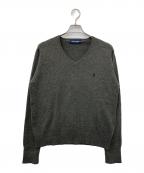 POLO GOLFポロ ゴルフ）の古着「Vネックニット」｜グレー