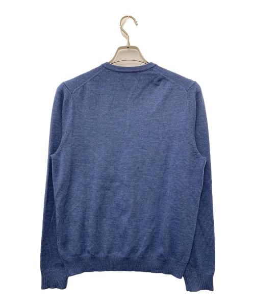 BROOKS BROTHERS（ブルックスブラザーズ）BROOKS BROTHERS (ブルックスブラザーズ) Vネックニット ブルー サイズ:Sの古着・服飾アイテム