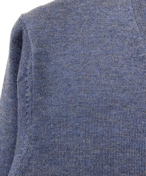 BROOKS BROTHERS（ブルックスブラザーズ）BROOKS BROTHERS (ブルックスブラザーズ) Vネックニット ブルー サイズ:Sの古着・服飾アイテム
