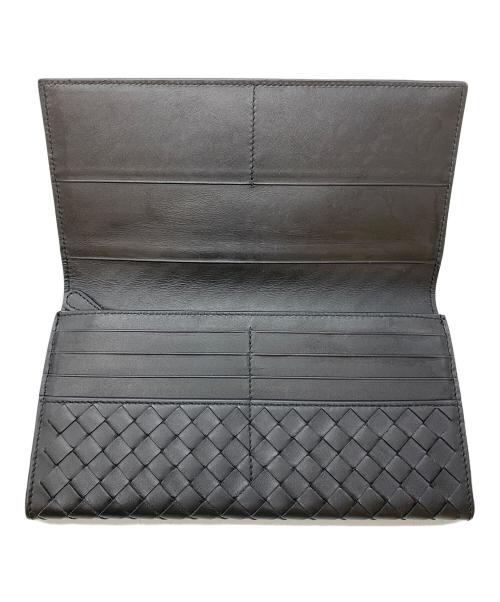 BOTTEGA VENETA（ボッテガベネタ）BOTTEGA VENETA (ボッテガベネタ) INTRECCIATO WALLET ブラックの古着・服飾アイテム