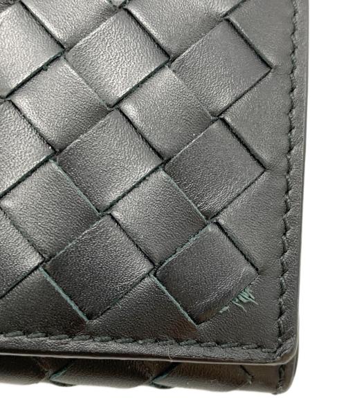 BOTTEGA VENETA（ボッテガベネタ）BOTTEGA VENETA (ボッテガベネタ) INTRECCIATO WALLET ブラックの古着・服飾アイテム