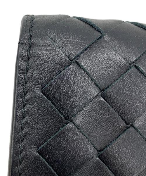 BOTTEGA VENETA（ボッテガベネタ）BOTTEGA VENETA (ボッテガベネタ) INTRECCIATO WALLET ブラックの古着・服飾アイテム