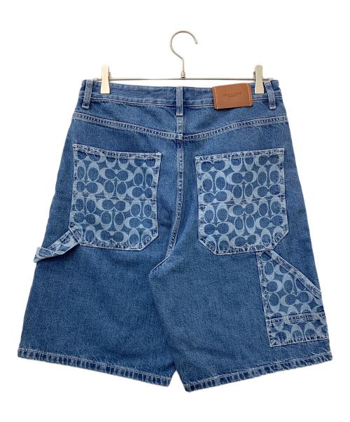 COACH（コーチ）COACH (コーチ) デニムハーフパンツ インディゴ サイズ:76cm (W30)の古着・服飾アイテム