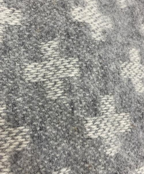 KLIPPAN（クリッパン）KLIPPAN (クリッパン) ウールマフラー グレーの古着・服飾アイテム