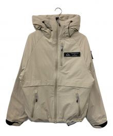 Quiksilver（クイックシルバー）の古着「ダウンジャケット」｜ブラウン