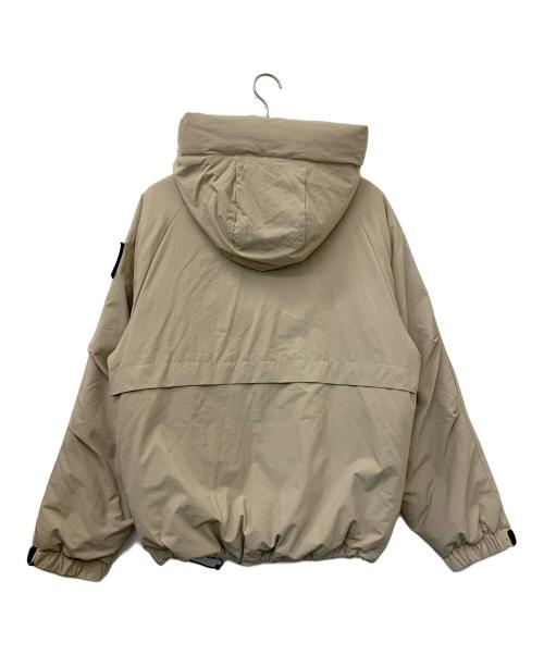 Quiksilver（クイックシルバー）Quiksilver (クイックシルバー) ダウンジャケット ブラウン サイズ:Mの古着・服飾アイテム